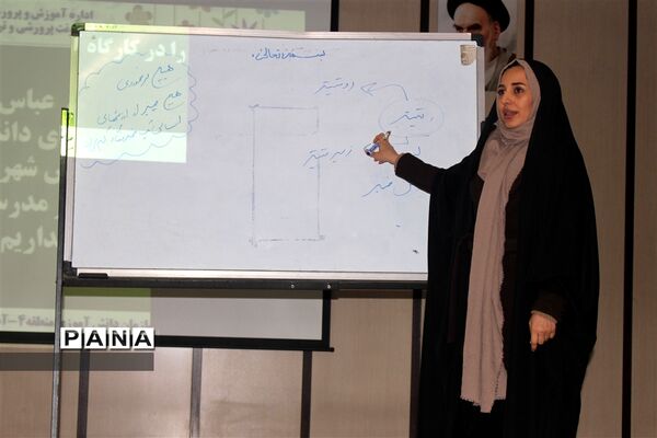 کارگاه آموزشی طرح هر مدرسه یک خبرنگار  ویژه مدارس دخترانه مقطع متوسطه آموزش و پرورش منطقه۴