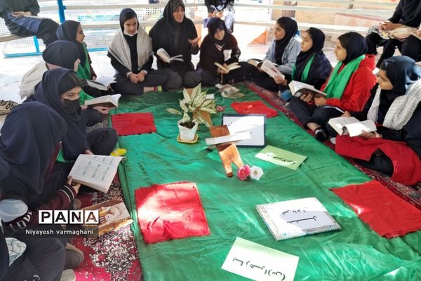 محفل انس با قرآن در دبیرستان آزاده و تربیت رودهن