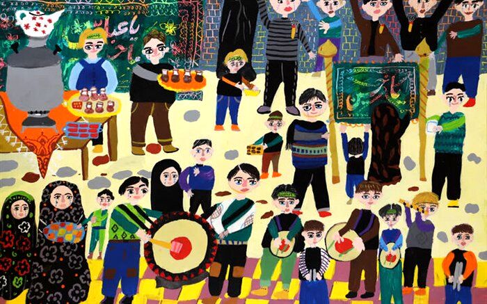 درخشش اعضای کانون اردبیل در اولین سوگواره بچه‌های اربعین