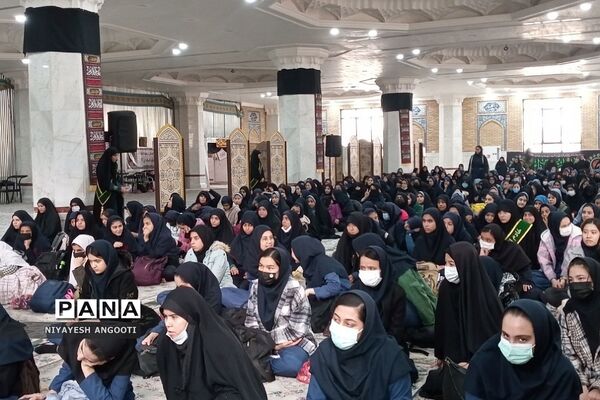 برپایی هیأت دانش‌آموزی به‌مناسبت شهادت حضرت فاطمه زهرا(س) در باقرشهر