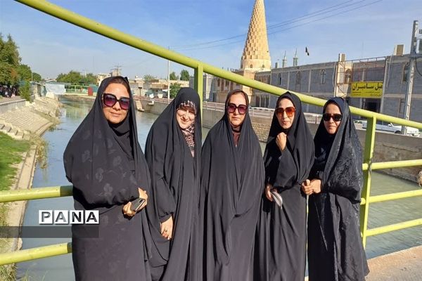 حضور کاروان فرهنگیان استان خراسان شمالی در منطق عملیاتی  جنوب  کشور