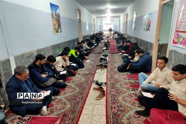زیارت عاشورا به‌مناسبت سالروز شهادت حضرت زهرا (س) در اندیمشک