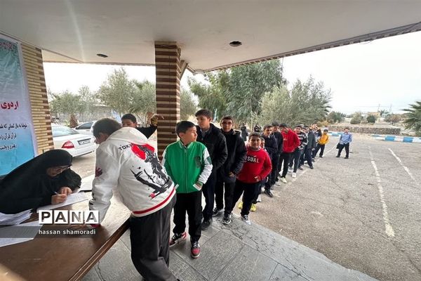 مراسم افتتاحیه دوره تربیتی شهید نیری در شهرستان ساوه