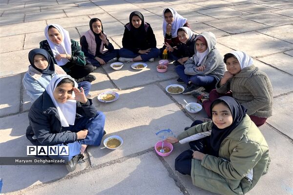 برپایی موکب به‌مناسبت شهادت حضرت فاطمه زهرا (س) در مهریز
