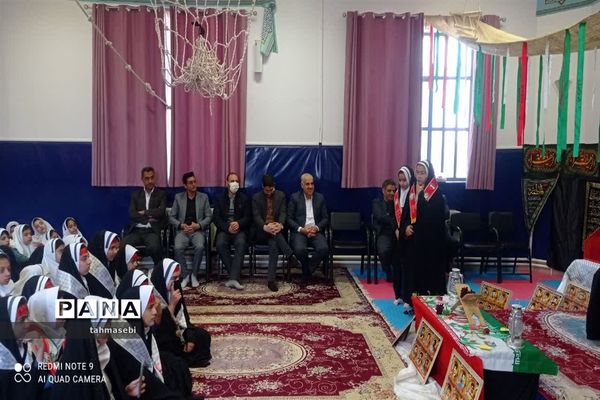 برگزاری یادواره شهدا در آموزشگاه دخترانه شهید تقی پور شهرستان ورزنه
