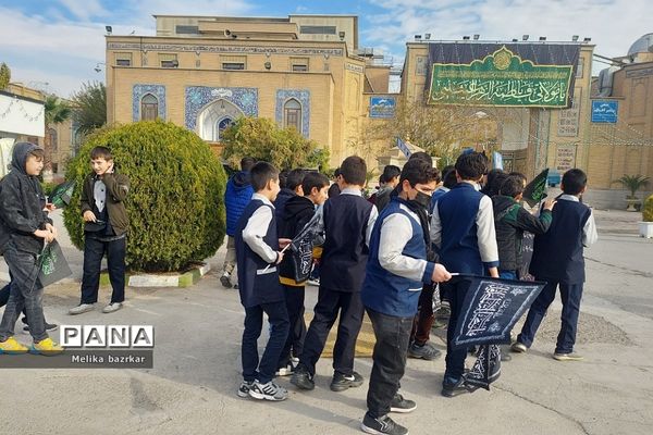 مراسم نوگلان فاطمی در مصلی حرم حضرت عبدالعظیم حسنی(ع)