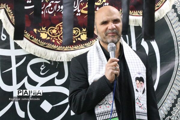 تشییع پیکر شهید گمنام در ناحیه 7 مشهد