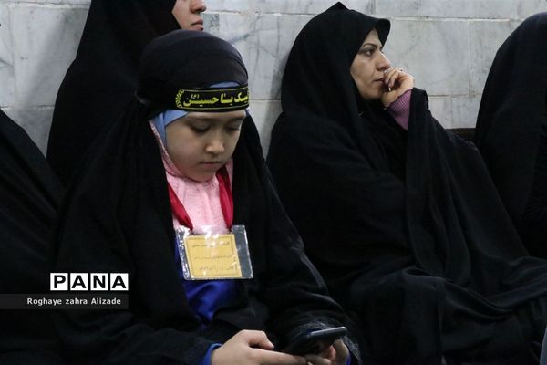 تشییع پیکر شهید گمنام در ناحیه 7 مشهد