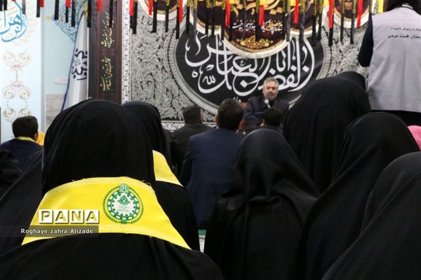 تشییع پیکر شهید گمنام در ناحیه 7 مشهد