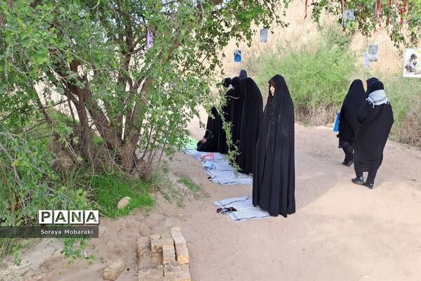 بازدید کاروان فرهنگیان راهیان نور شهرستان شیروان از مناطق جنگی جنوب