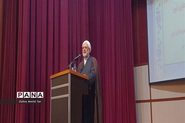 آیین تکریم و معارفه دادستان و رئیس دادگستری شهرستان نور