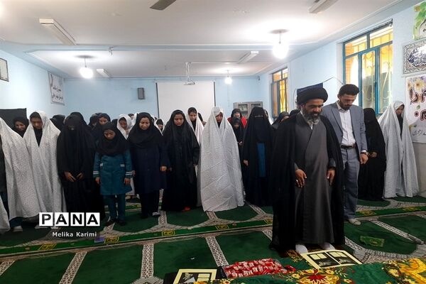 مراسم سوگواری دهه دوم فاطمیه در مدارس کوهمره نودان