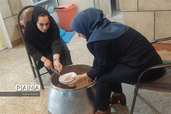 مراسم سوگواری دهه دوم فاطمیه در مدارس کوهمره نودان
