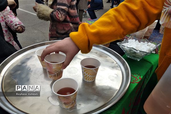 برگزاری مراسم سوگواری شهادت حضرت زهرا (س) در دبستان دخترانه شهید خلیل طهماسبی