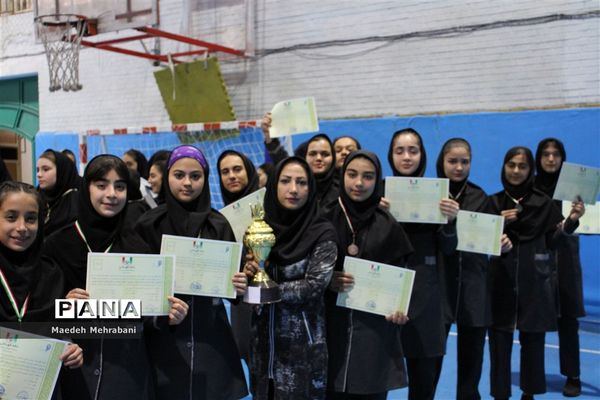 مسابقات والیبال دختران شهرستان قرچک