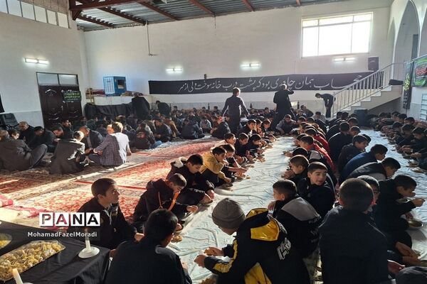 مراسم وداع با شهید گمنام و عزاداری ایام فاطمیه در خلیل‌آباد