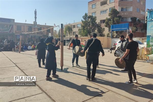 برگزاری مراسم شهادت حضرت زهرا(س) در دبیرستان دخترانه حاج علی اکبر گراشی شیراز