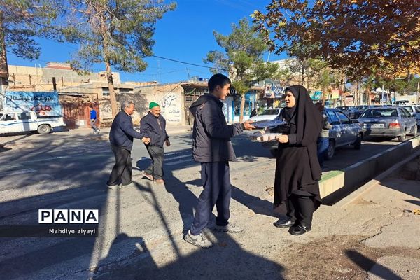 مراسم شهادت حضرت زهرا (س) و ایستگاه صلواتی در شهرستان خلیل‌آباد 