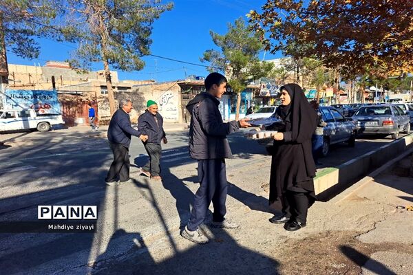 مراسم شهادت حضرت زهرا (س) و ایستگاه صلواتی در شهرستان خلیل‌آباد 