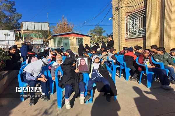 مراسم شهادت حضرت زهرا (س) و ایستگاه صلواتی در شهرستان خلیل‌آباد 