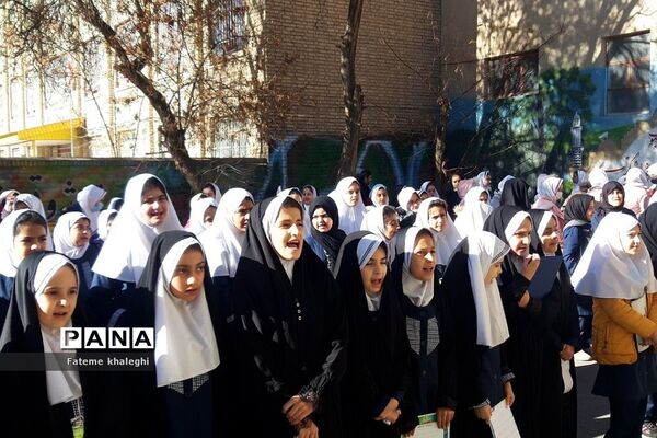 عزاداری حضرت فاطمه(س) در مدرسه شهید علیجانی دماوند