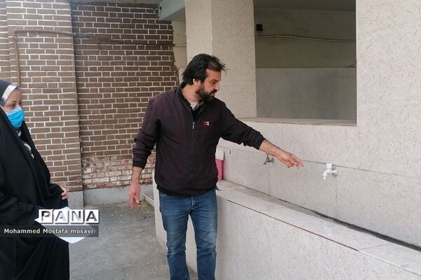 بازدید کارگروه نظارت از مدارس ناحیه دو ری