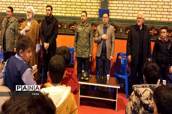 افتتاح هیئت انصارالمهدی دبستان پسرانه ولیعصر(عج) مراغه