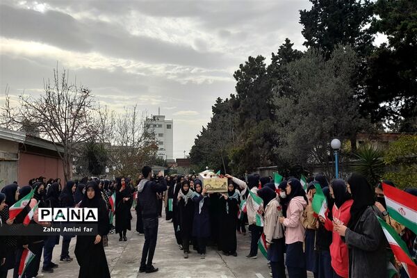 تشییع شهدای گمنام هشت سال دفاع مقدس