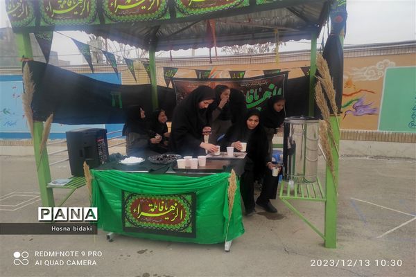 برگزاری موکب به‌مناسبت دهه فاطمیه در شهرستان مانه و سملقان‌