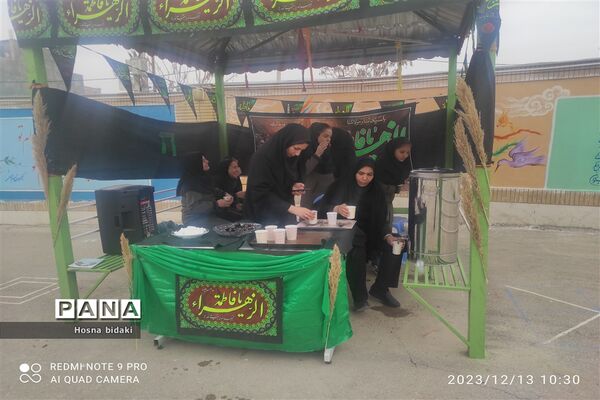 برگزاری موکب به‌مناسبت دهه فاطمیه در شهرستان مانه و سملقان‌