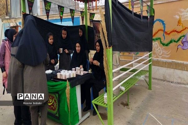 برگزاری موکب به‌مناسبت دهه فاطمیه در شهرستان مانه و سملقان‌