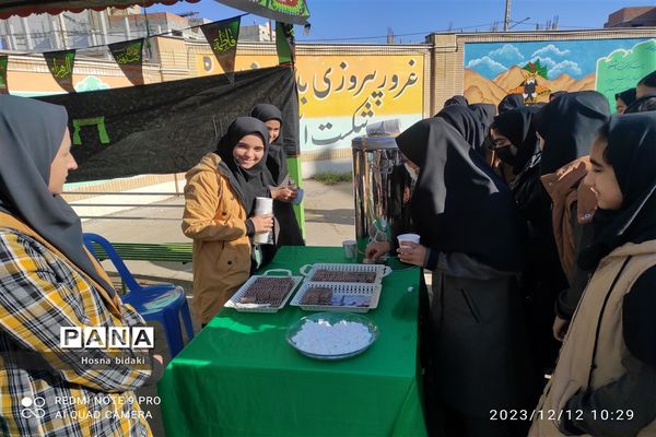 برگزاری موکب به‌مناسبت دهه فاطمیه در شهرستان مانه و سملقان‌