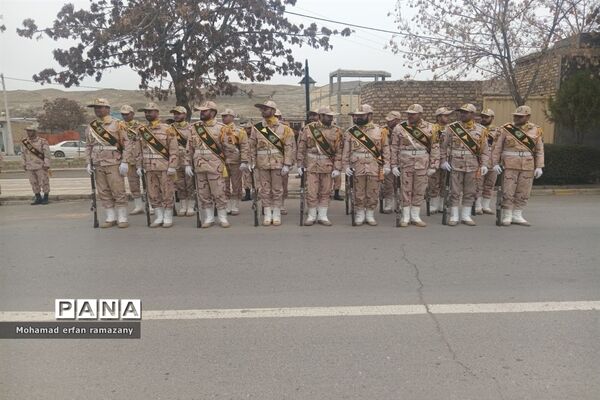 مراسم استقبال از شهدای گمنام در شهرستان راز و جرگلان