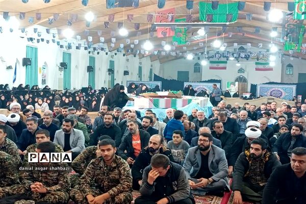 وداع با شهدای گمنام در شهرستان نور