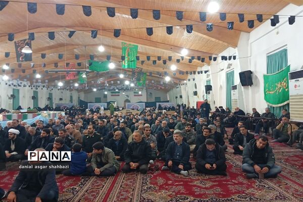 وداع با شهدای گمنام در شهرستان نور