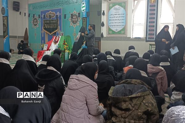 بدرقه دانش‌آموزان نیشابور برای سفر راهیان نور