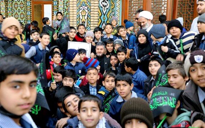 اجتماع 3 هزار نوگل فاطمی در حرم حضرت معصومه (س)