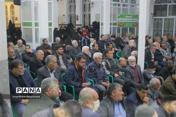 مراسم وداع با شهید گمنام و برگزاری یادواره شهدای شهرستان ابرکوه