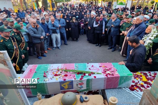 تشییع شهید‌ غلامعلی‌تولی در گنبدکاووس