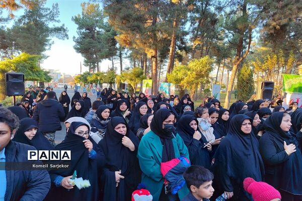 تشییع شهید‌ غلامعلی‌تولی در گنبدکاووس