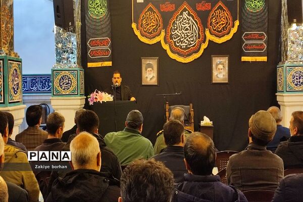 آیین اعزام کاروان فرهنگیان خراسان شمالی آقا به مناطق عملیاتی جنوب کشور