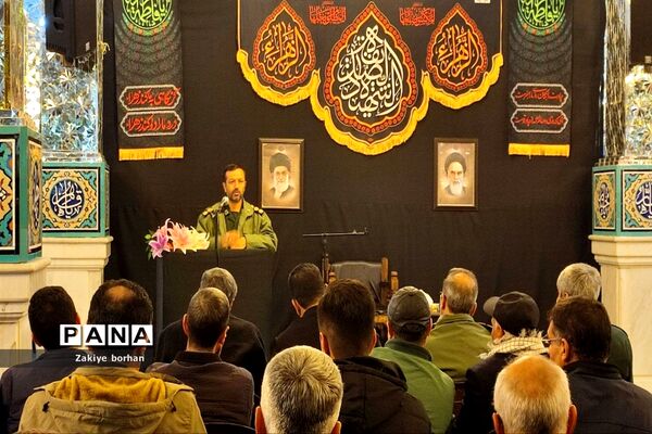 آیین اعزام کاروان فرهنگیان خراسان شمالی آقا به مناطق عملیاتی جنوب کشور