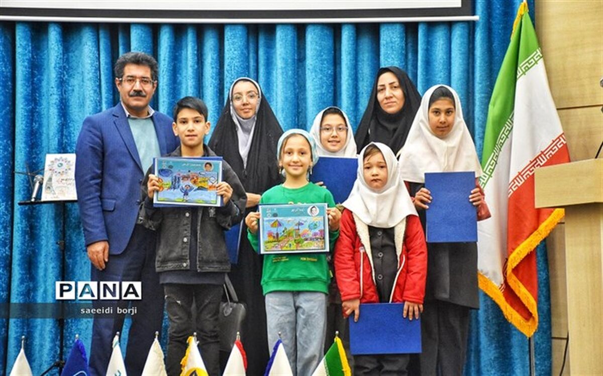 پویش نقاشی ویژه دانش‌آموزان ابتدایی خراسان شمالی