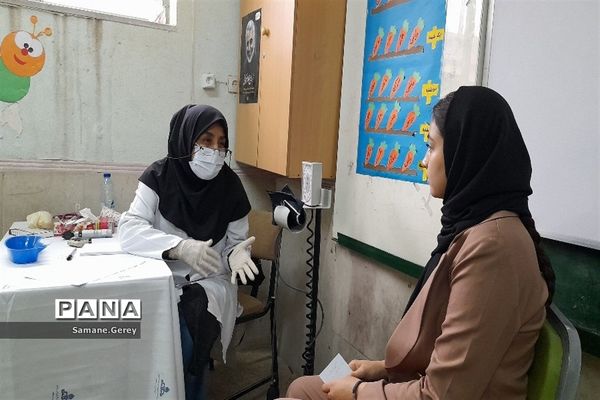 سومین اردوی جهادی درمان درسال تحصیلی جدید در دبیرستان بعثت