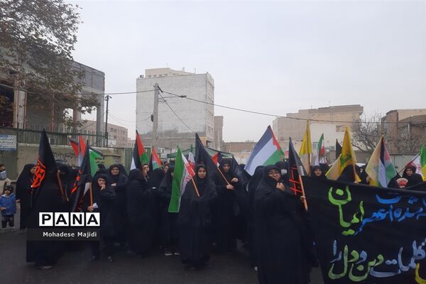 اجتماع بزرگ بانوان فاطمی شهرستان شهریار حرم تا حرم