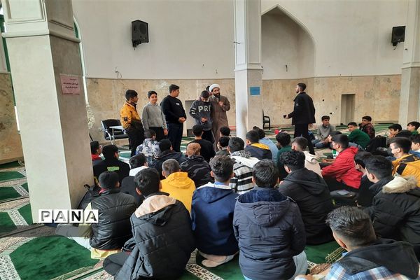 حضور پرشور دانش‌آموزان شهرستان قدس در اردوی هفت سنگ