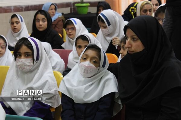آیین عزاداری شهادت حضرت زهرا(س) آموزشگاه استثنایی گلستان دو