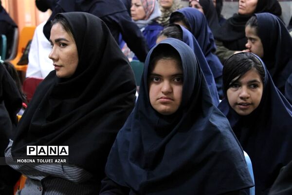 آیین عزاداری شهادت حضرت زهرا(س) آموزشگاه استثنایی گلستان دو