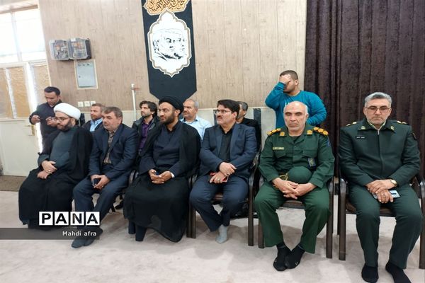 برگزاری یادواره شهدای منسوب به کارکنان و دانش‌آموزان دبیرستان شاهد جواهر بهبهانی