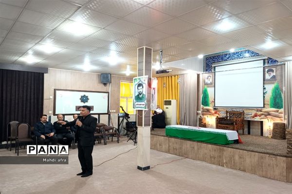 برگزاری یادواره شهدای منسوب به کارکنان و دانش‌آموزان دبیرستان شاهد جواهر بهبهانی